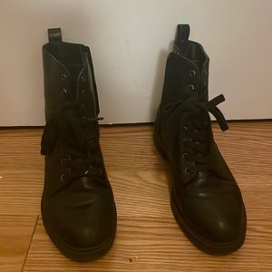 Steve Madden Officer Boots, Size 7.5 Combat Boots